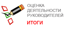 Информация об итогах оценки населением эффективности деятельности руководителей.