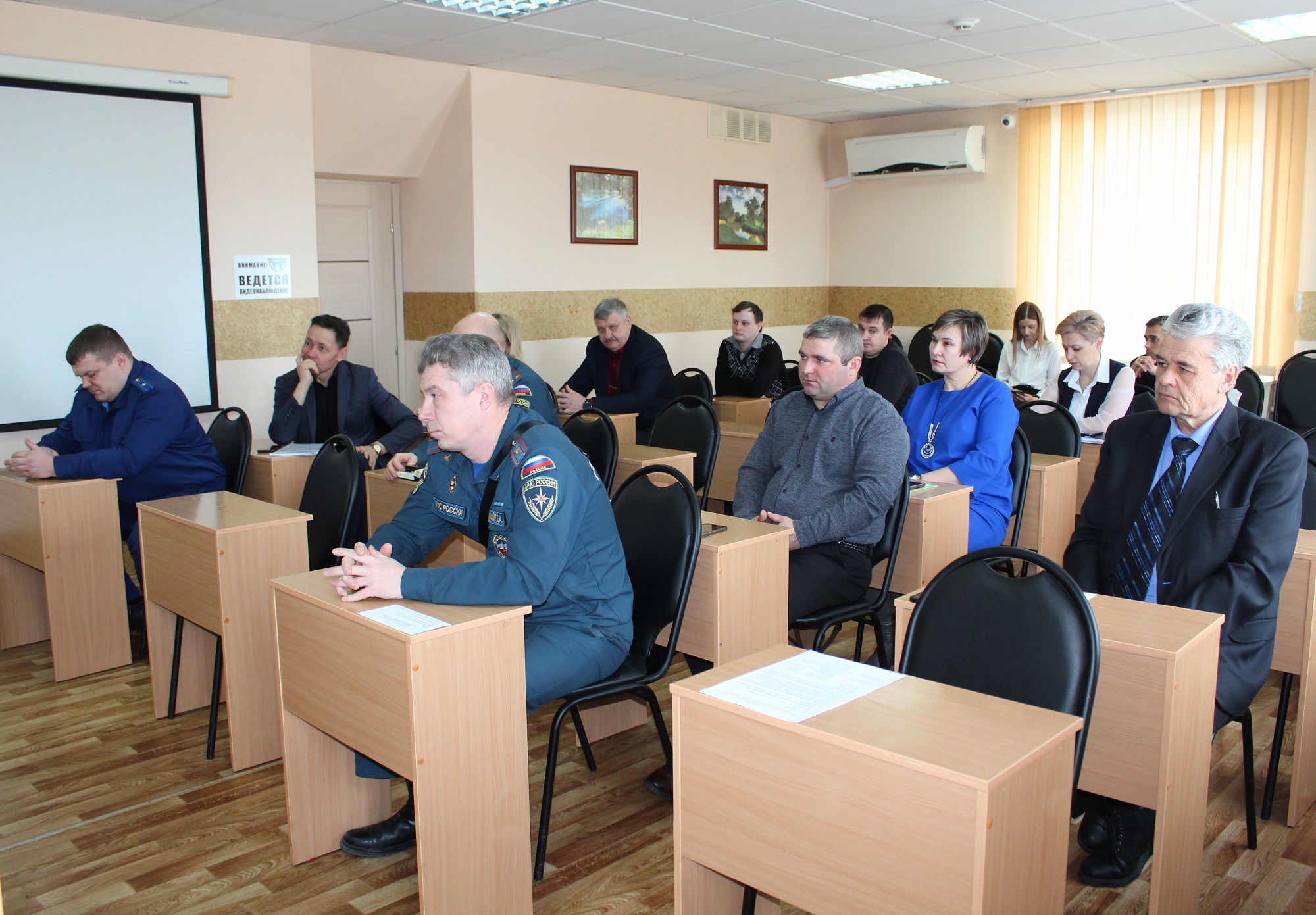 Состоялось заседание комиссии по предупреждению и ликвидации чрезвычайных ситуаций и обеспечению пожарной безопасности Ачинского района.