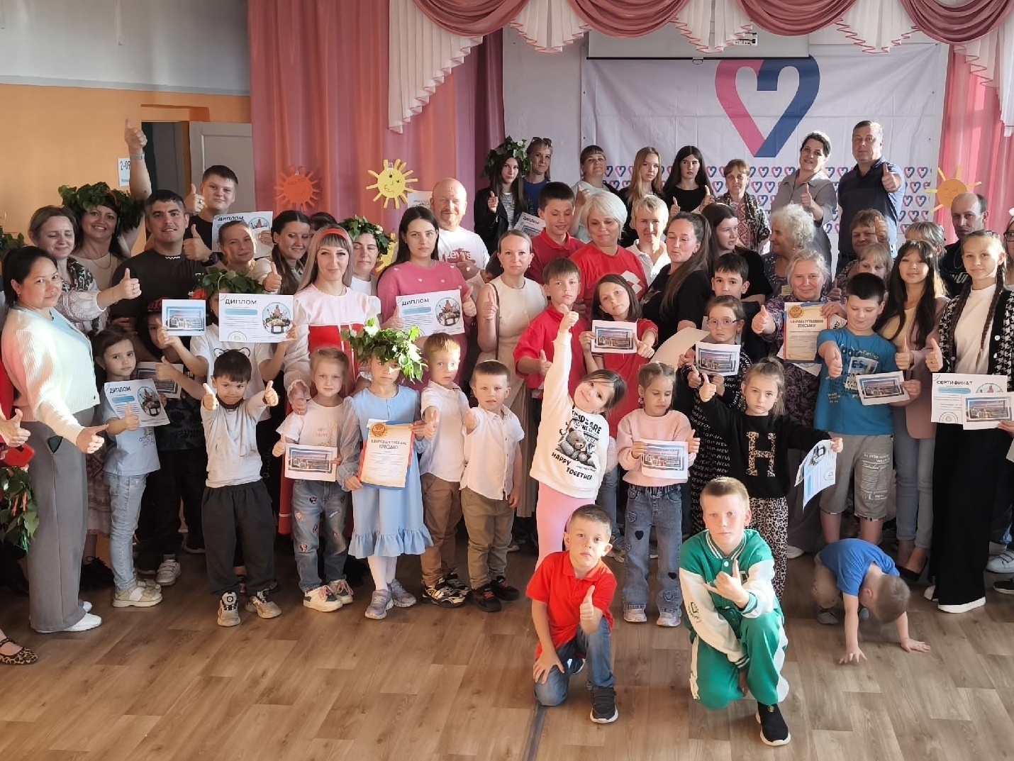 Проект районного родительского клуба «Путешествуем по России всей семьей» завершен грандиозно!.