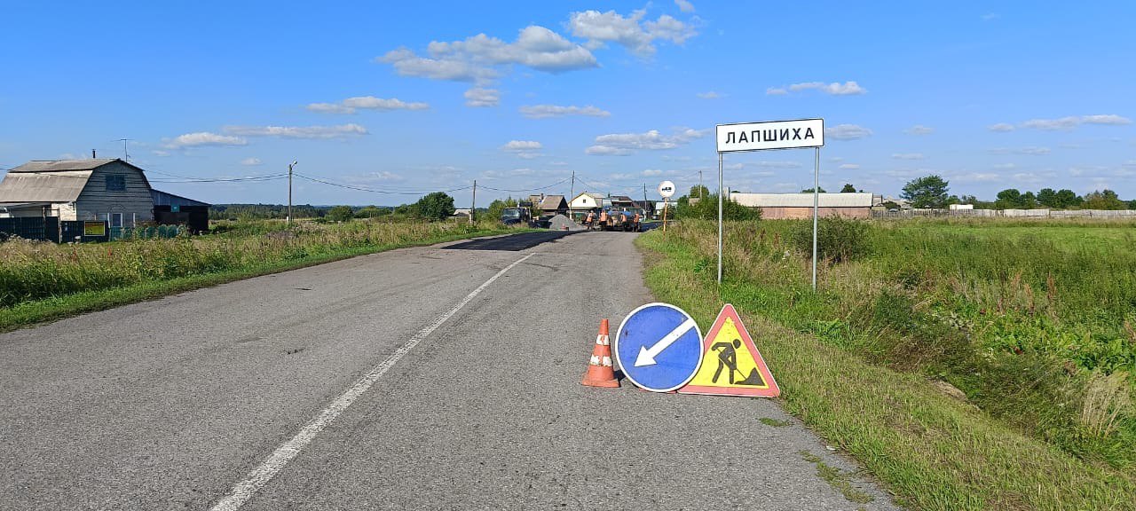 В Ачинском районе завершился  сезон дорожно-ремонтных работ.