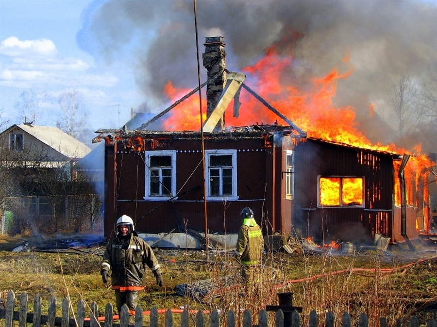 Помните о пожарной безопасности в зимний период.