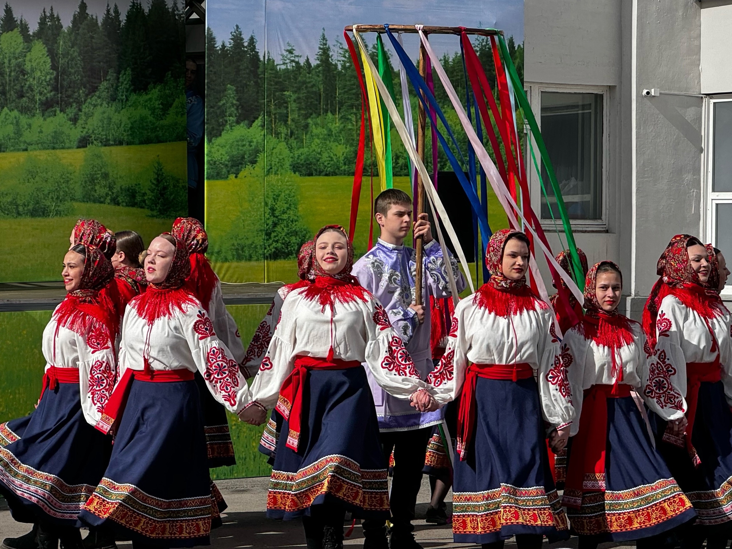 Празднование 100-летия Ачинского района.