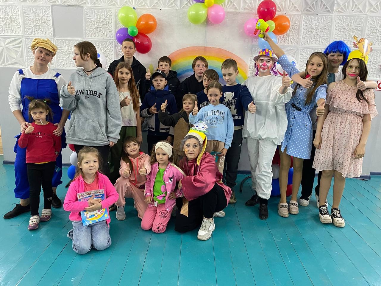 Празднование Международного Дня защиты детей.